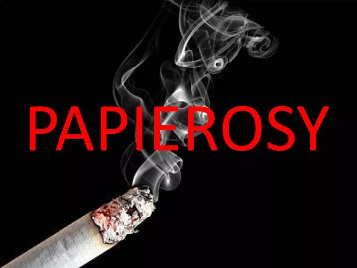 papierosy