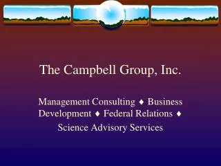 The Campbell Group, Inc.