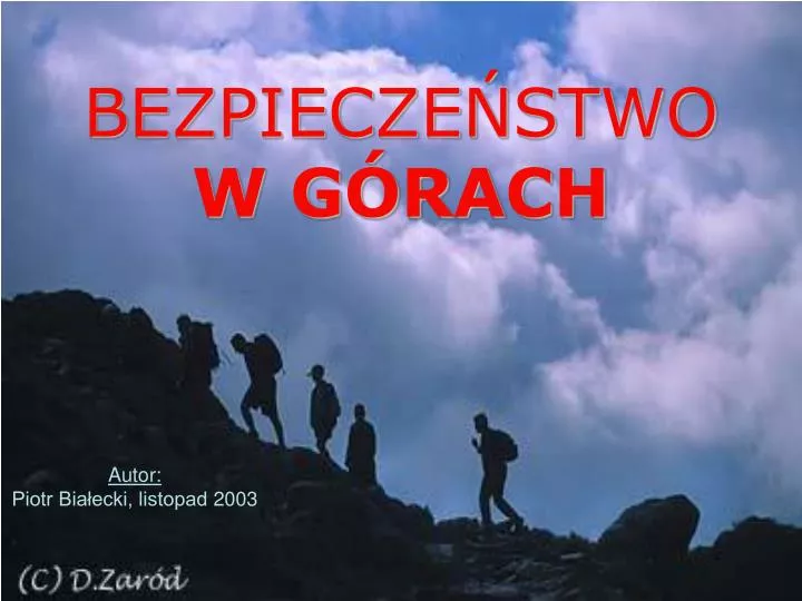 bezpiecze stwo w g rach