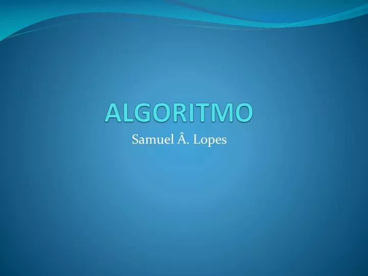 algoritmo