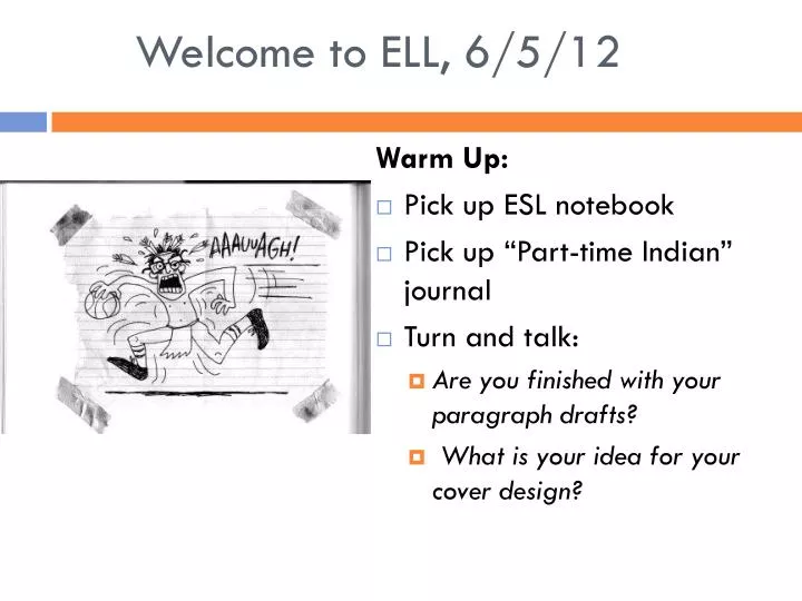 welcome to ell 6 5 12