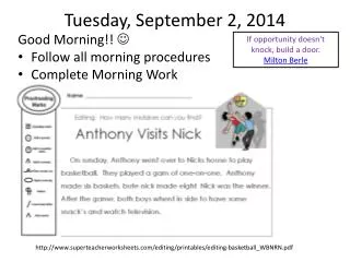 Tuesday, September 2, 2014