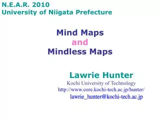 Mind Maps and Mindless Maps