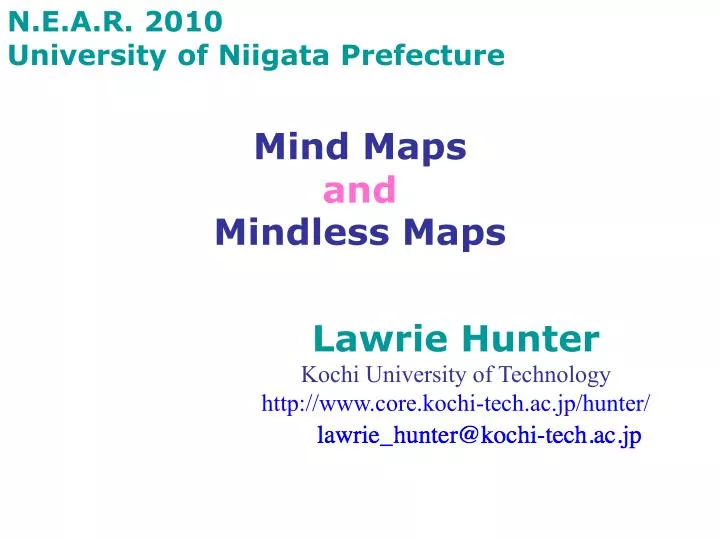 mind maps and mindless maps