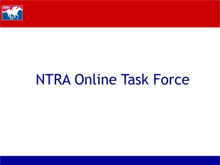 ntra online task force