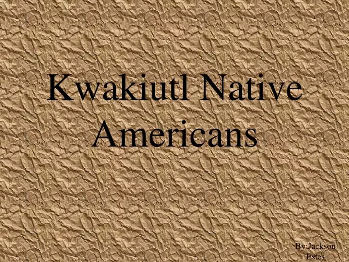 Ky Natives slides