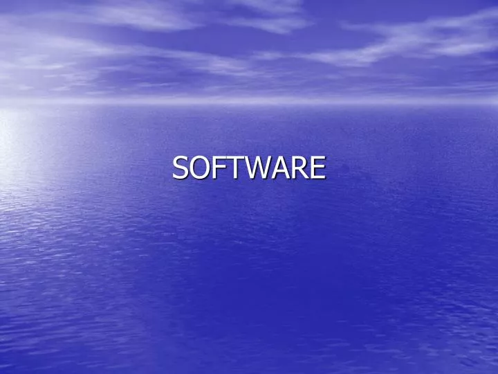 software