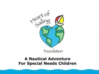 A Nautical Adventure For Special Needs Children