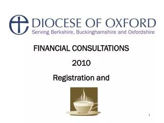FINANCIAL CONSULTATIONS 2010 Registration and
