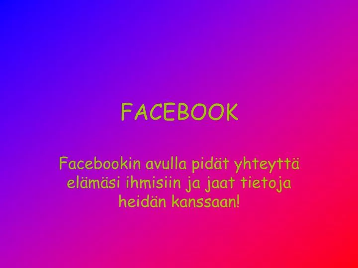 facebook