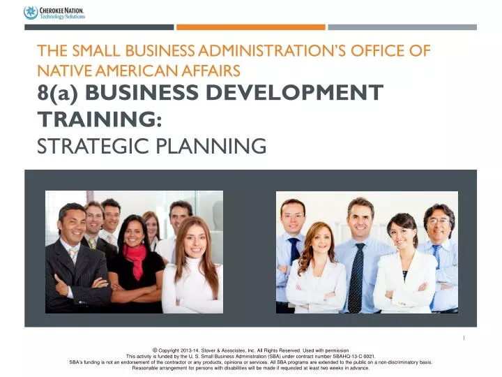 8 a business development training strategic planning