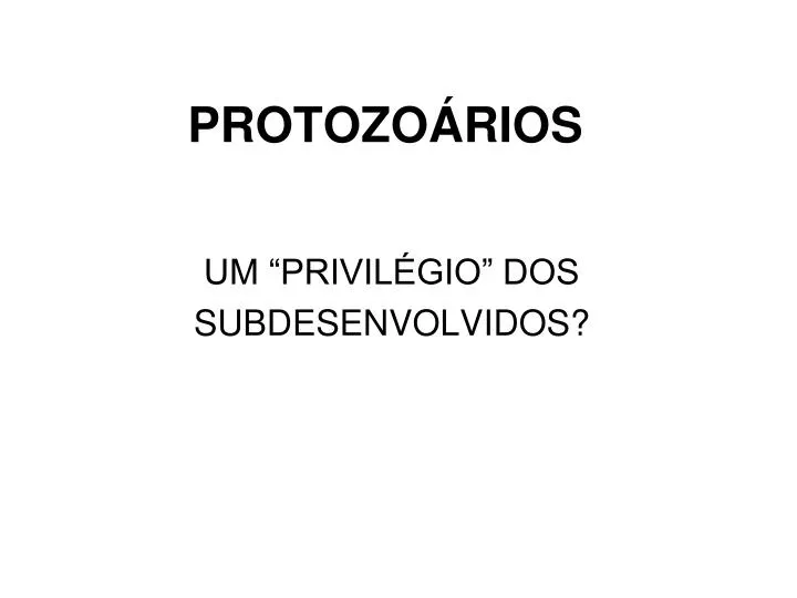 protozo rios