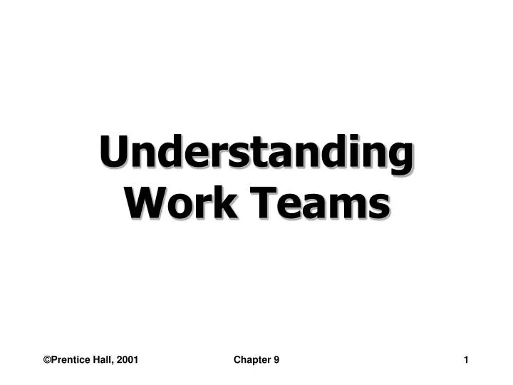understanding work teams