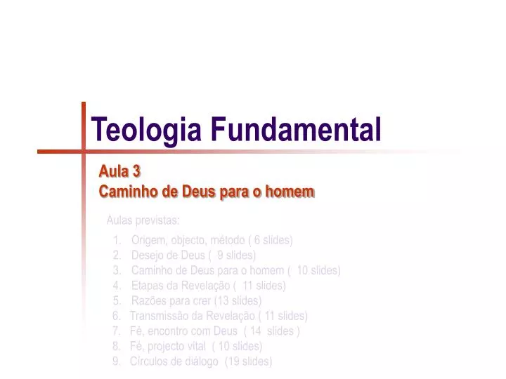 teologia fundamental