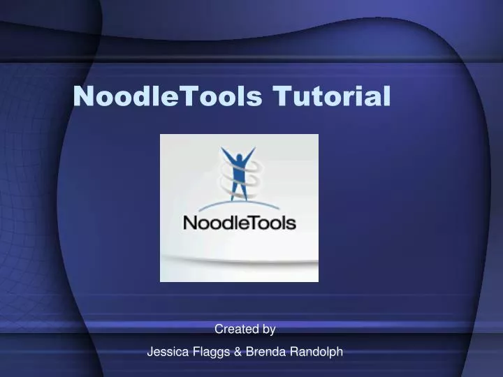 noodletools tutorial