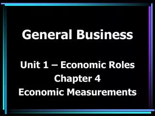 General Business
