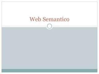 Web Semantico