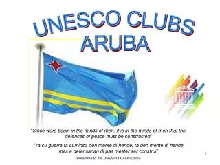 UNESCO CLUBS ARUBA