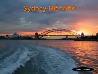 Sydney- BiểnNh ớ