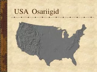 USA Osariigid