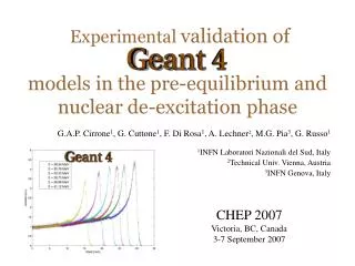 Experimental validation of models in the pre-equilibrium and nuclear de-excitation phase
