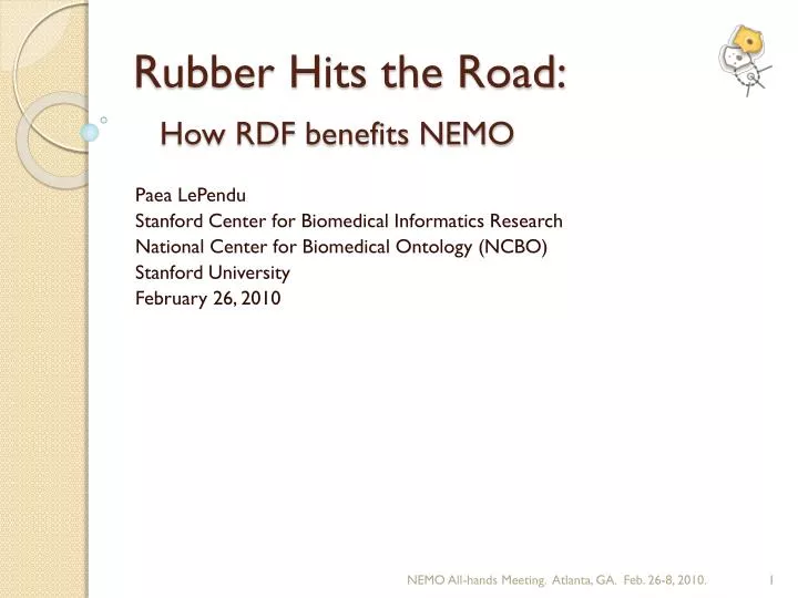 rubber hits the road how rdf benefits nemo