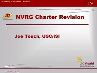 NVRG Charter Revision