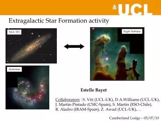 Extragalactic Star Formation activity
