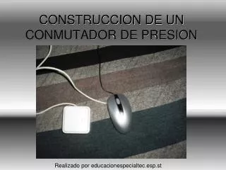 construccion de un conmutador de presion