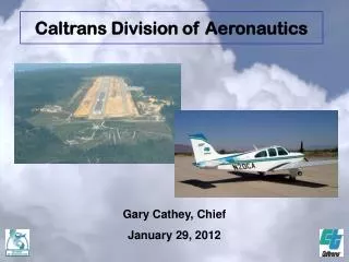 Gary Cathey, Chief January 29, 2012