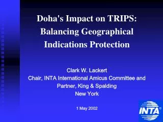 INTA: International Trademark Association