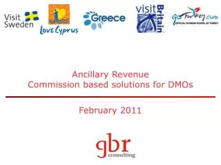 Ancillary Revenue Commission based solutions for DMOs February 2011