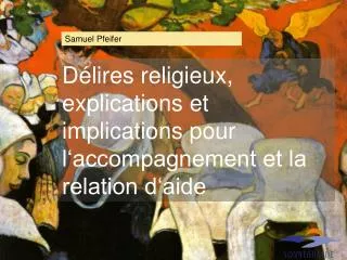 Gauguin: „Vision in der Predigt“