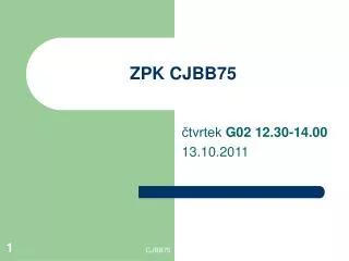 zpk cjbb75