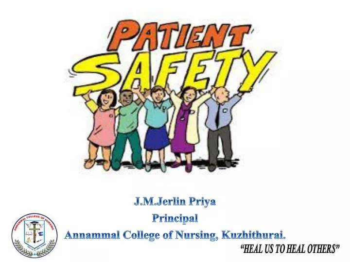 j m jerlin priya principal annammal college of nursing kuzhithurai