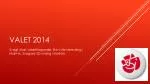 valet 2014 - slide 1