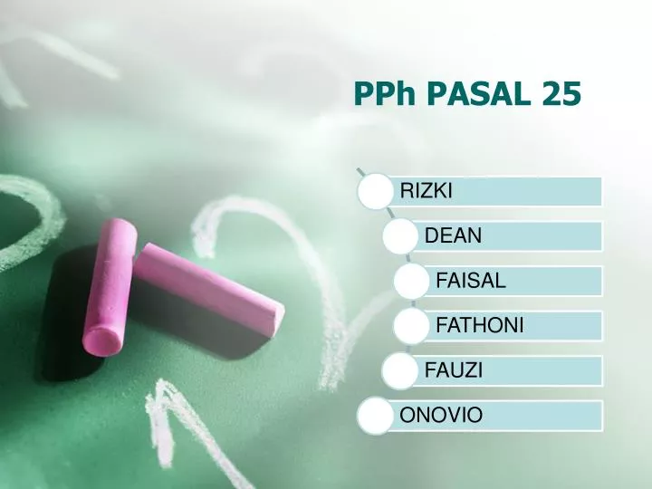 pph pasal 25