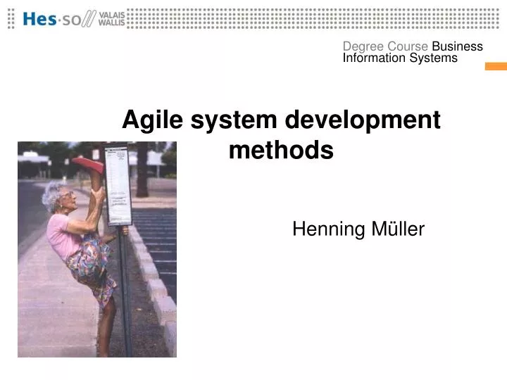 agile system development methods
