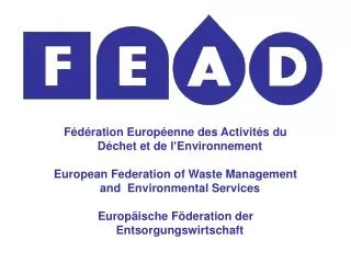 Fédération Européenne des Activités du Déchet et de l’Environnement