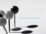 Embedded Systems - slide 1