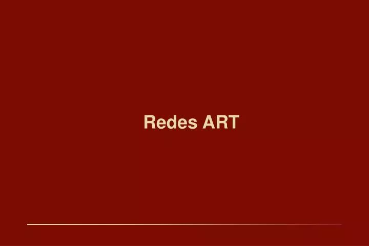 redes art