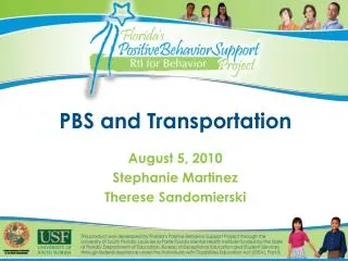 PBS and Transportation