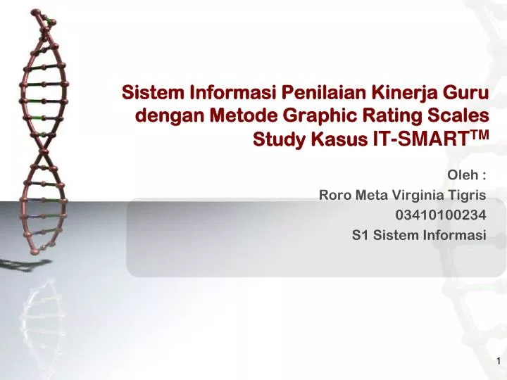 sistem informasi penilaian kinerja guru dengan metode graphic rating scales study kasus it smart tm