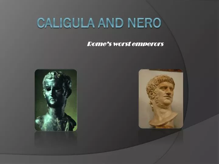 rome s worst emperors