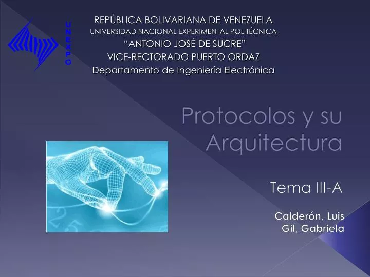 protocolos y su arquitectura