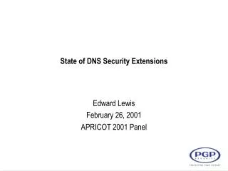 State of DNS Security Extensions