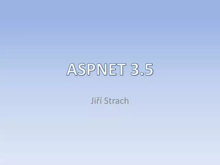 aspnet 3 5