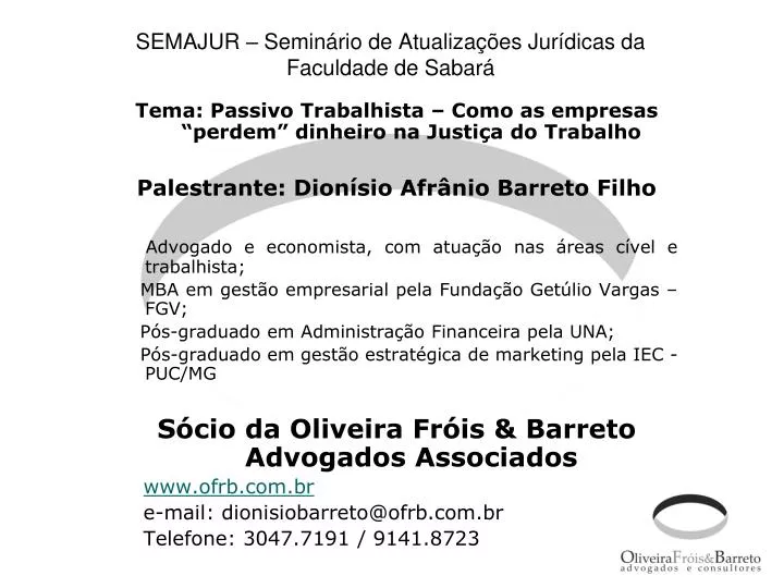 semajur semin rio de atualiza es jur dicas da faculdade de sabar