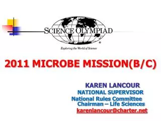 2011 MICROBE MISSION(B/C)