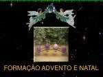 FORMAÇÃO ADVENTO E NATAL - slide 1